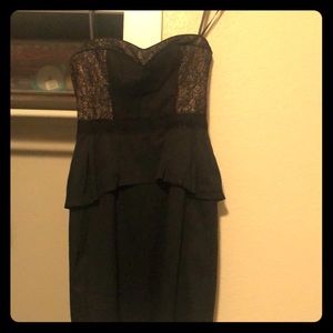 BCBG cocktail black dress